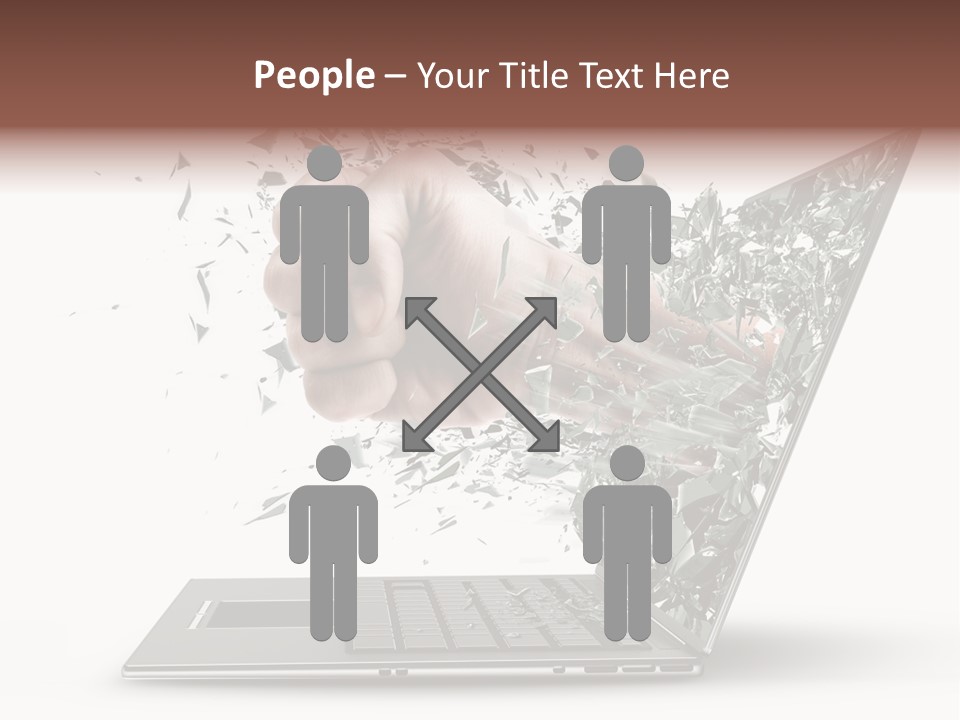 Desktop Key Surprise PowerPoint Template