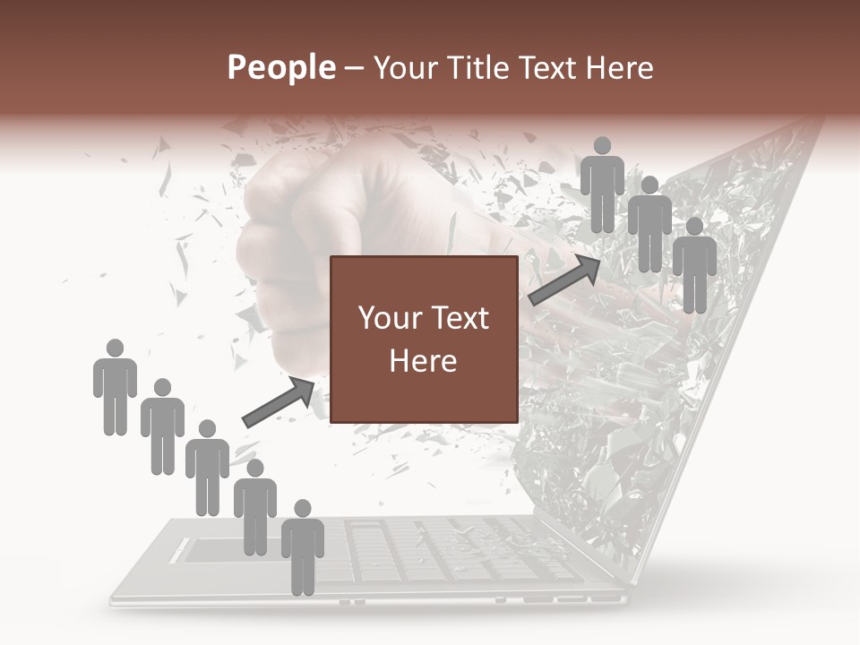 Desktop Key Surprise PowerPoint Template