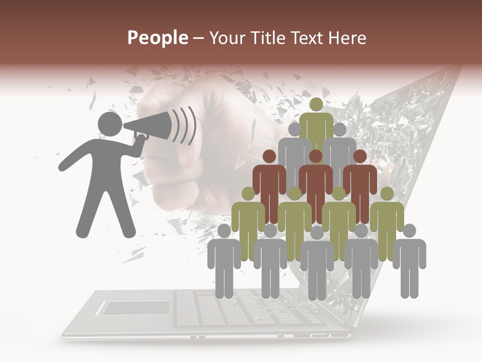 Desktop Key Surprise PowerPoint Template