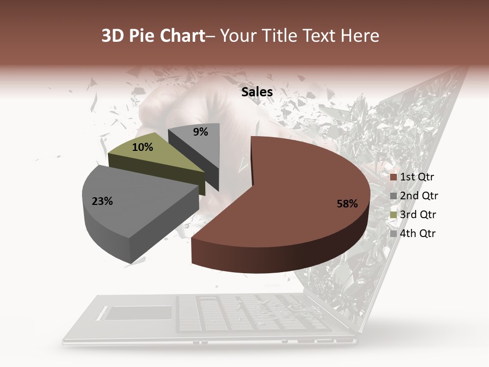 Desktop Key Surprise PowerPoint Template