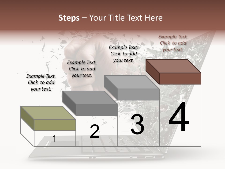 Desktop Key Surprise PowerPoint Template