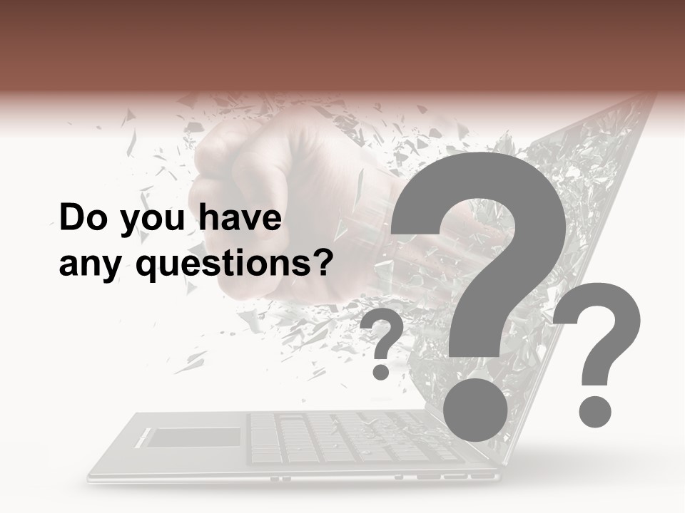 Desktop Key Surprise PowerPoint Template