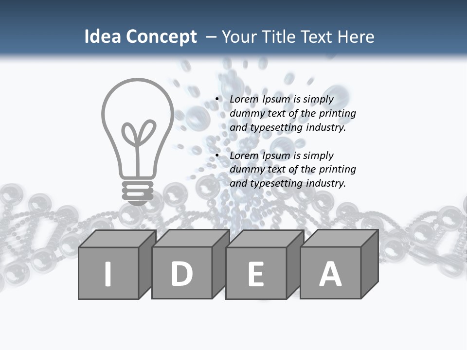 Brocken Metal Render PowerPoint Template