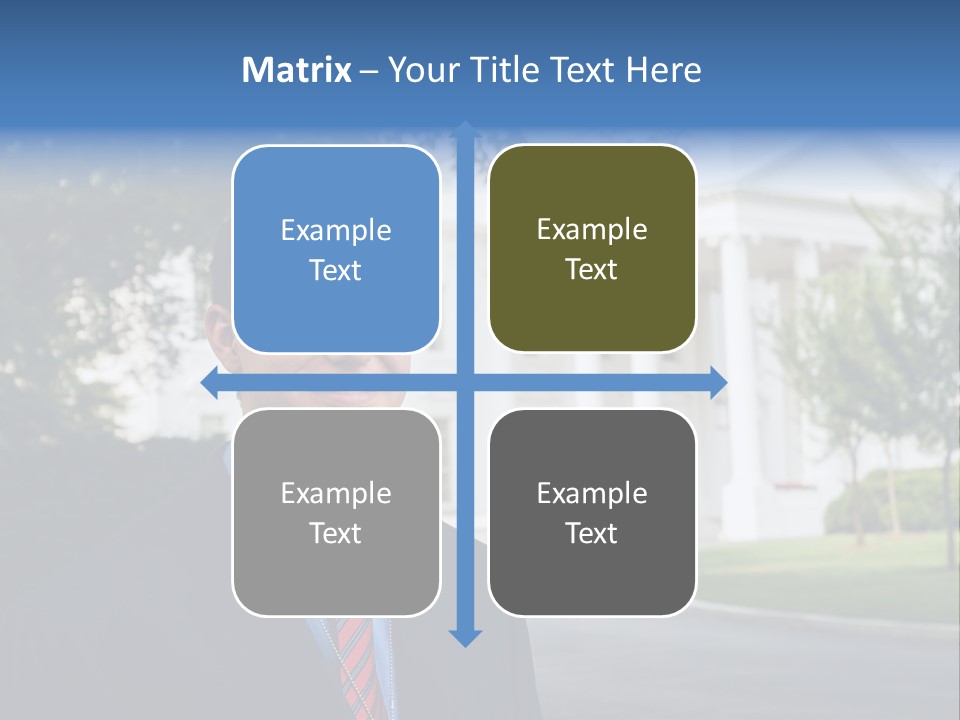 Federal Internship Teenage Boy PowerPoint Template