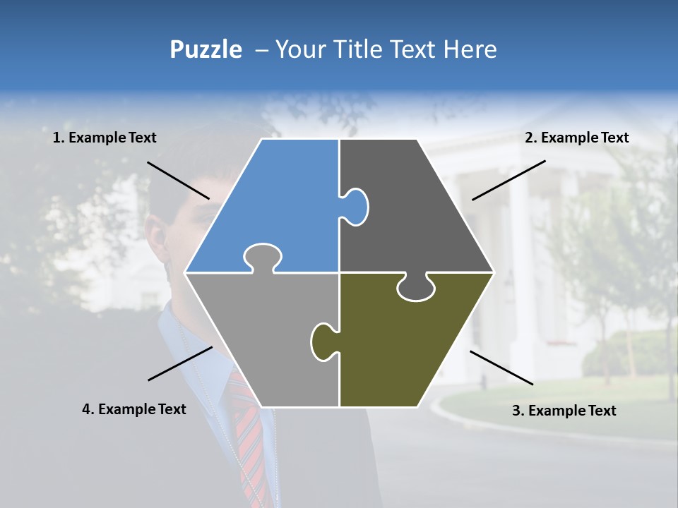 Federal Internship Teenage Boy PowerPoint Template