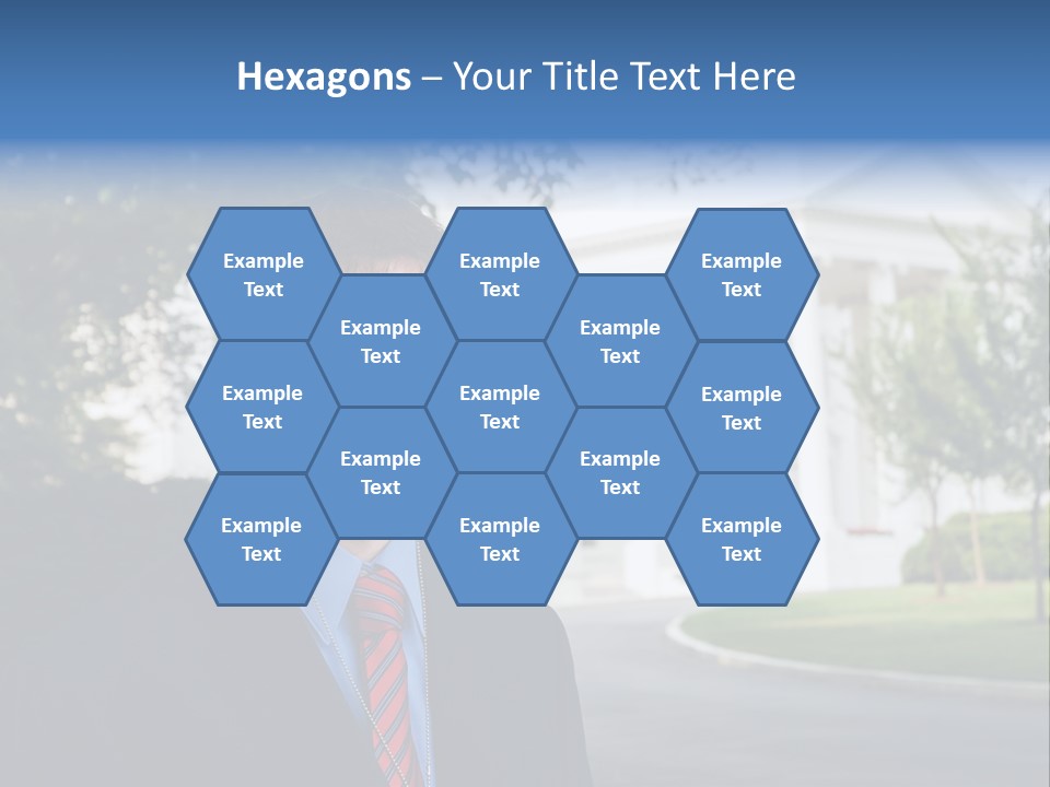 Federal Internship Teenage Boy PowerPoint Template