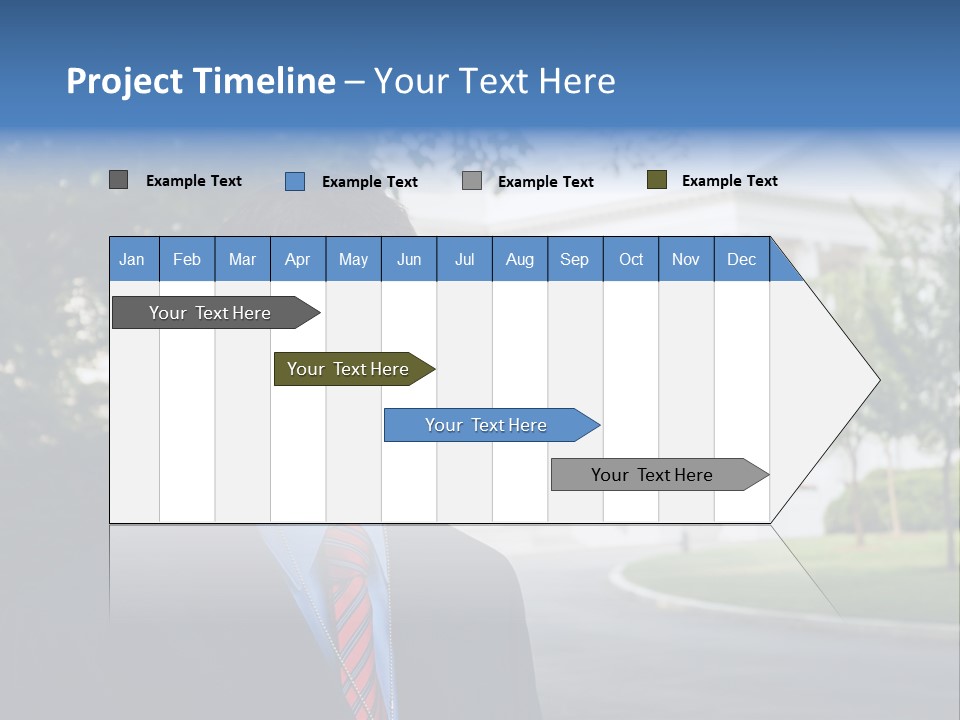 Federal Internship Teenage Boy PowerPoint Template