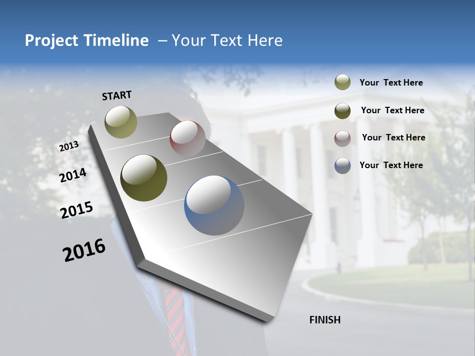 Federal Internship Teenage Boy PowerPoint Template