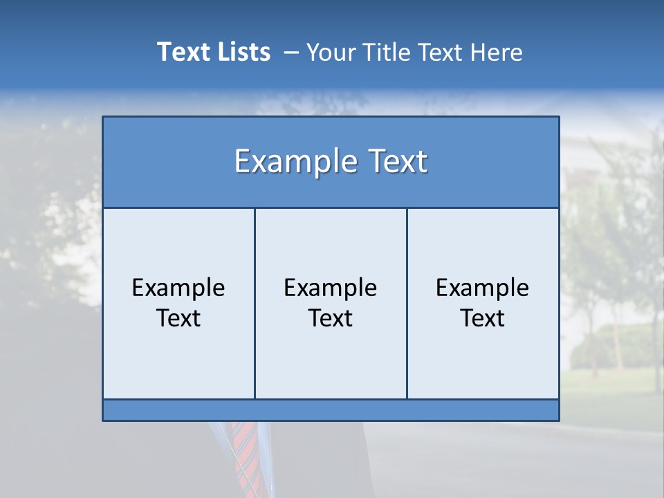 Federal Internship Teenage Boy PowerPoint Template