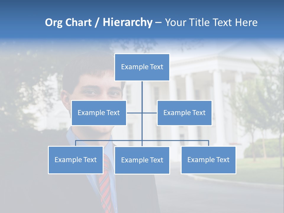 Federal Internship Teenage Boy PowerPoint Template