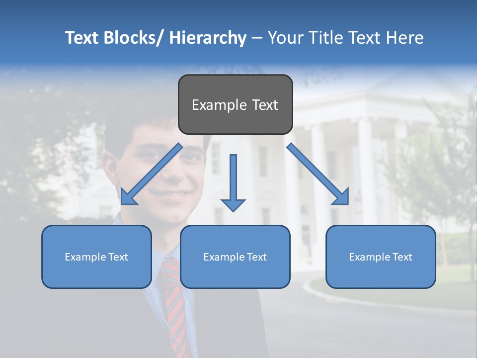 Federal Internship Teenage Boy PowerPoint Template
