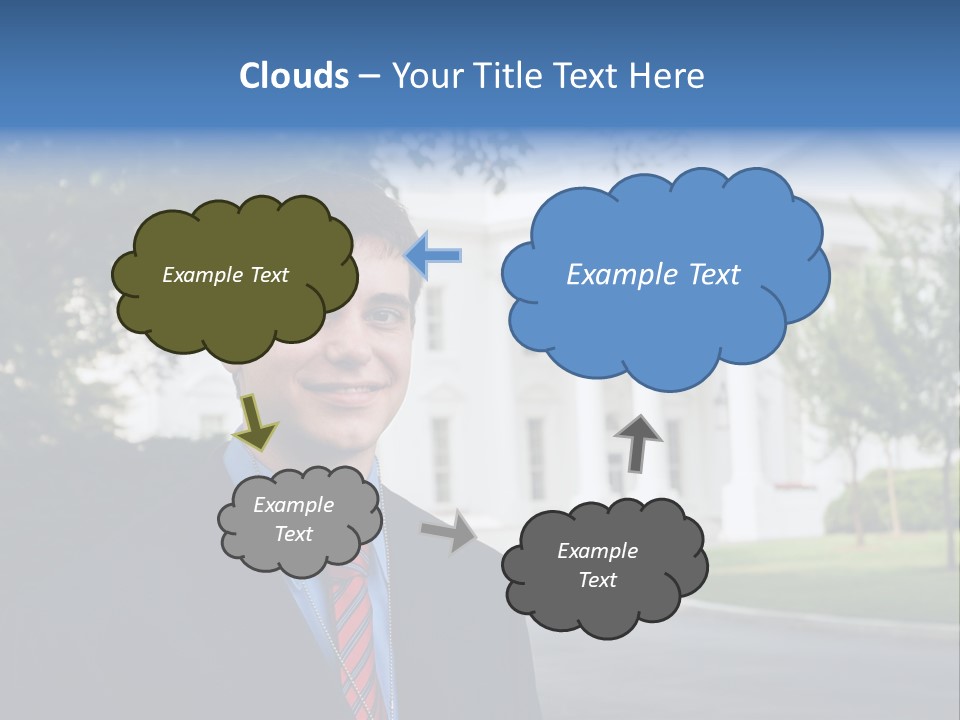 Federal Internship Teenage Boy PowerPoint Template