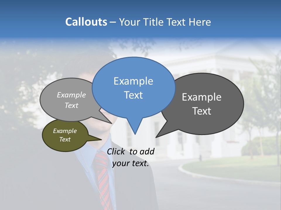 Federal Internship Teenage Boy PowerPoint Template