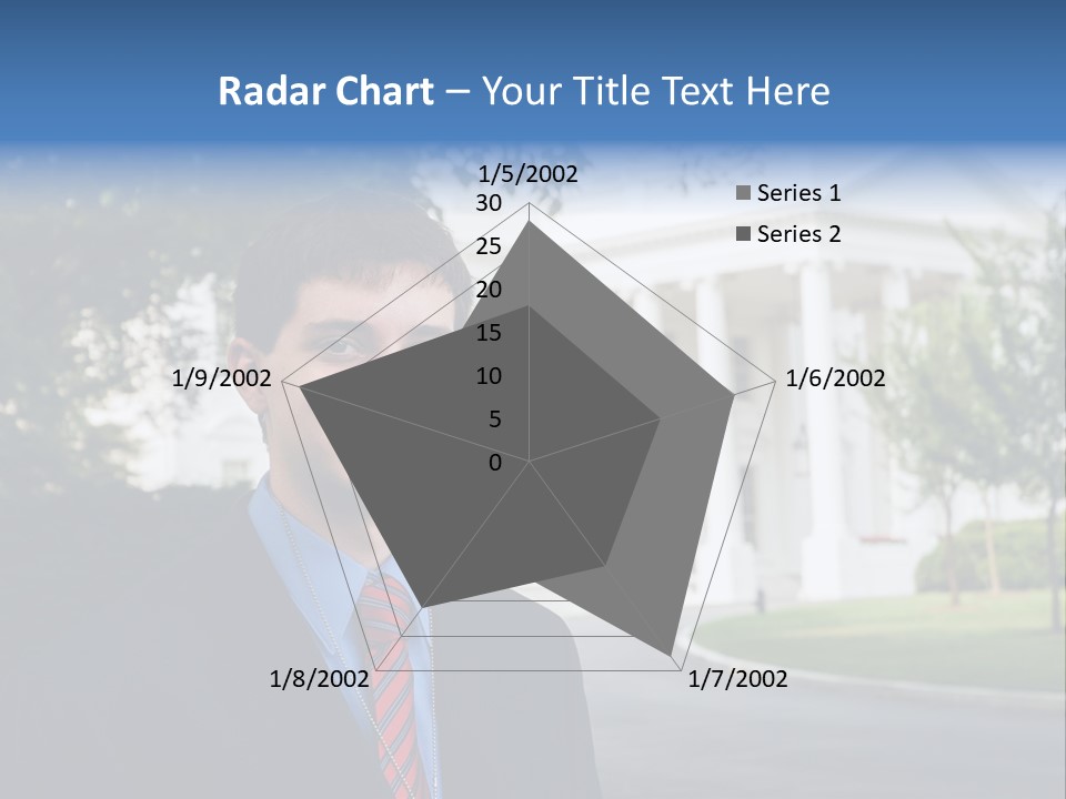 Federal Internship Teenage Boy PowerPoint Template
