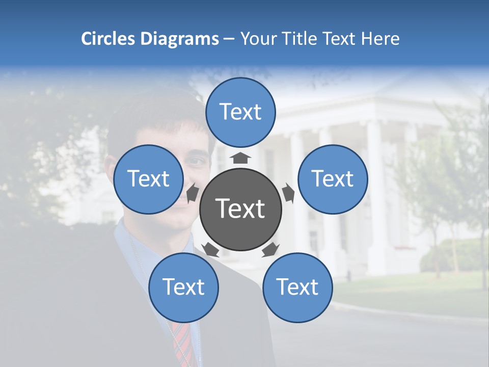 Federal Internship Teenage Boy PowerPoint Template