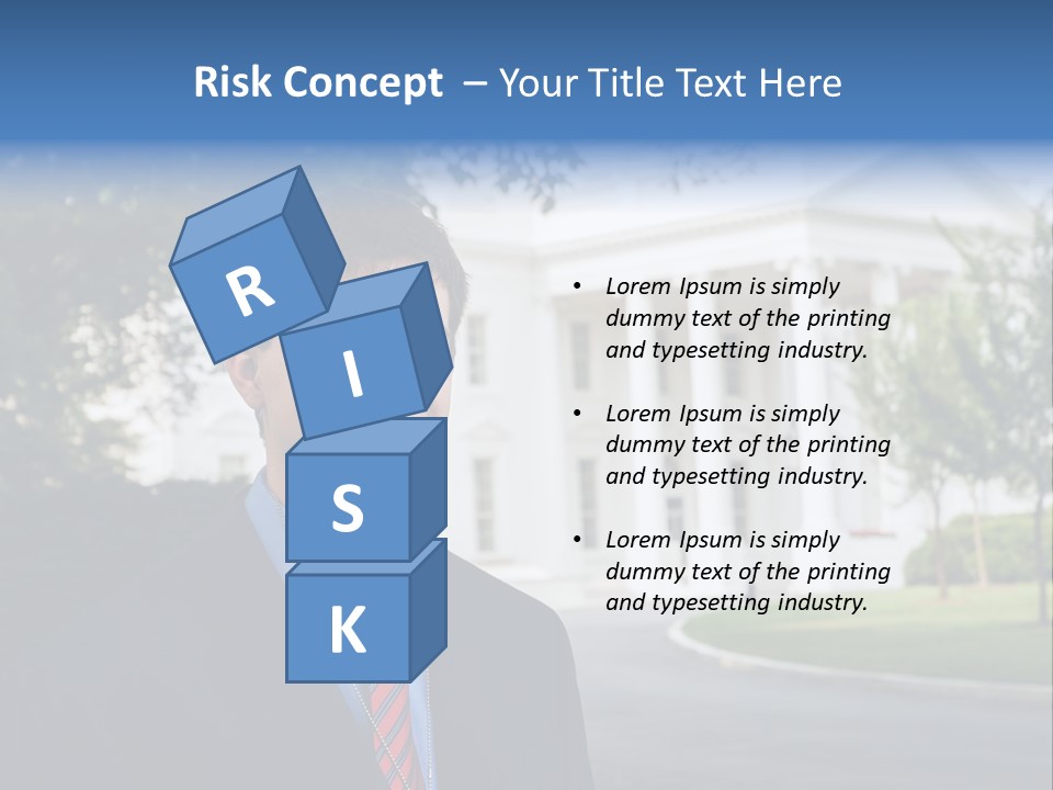 Federal Internship Teenage Boy PowerPoint Template