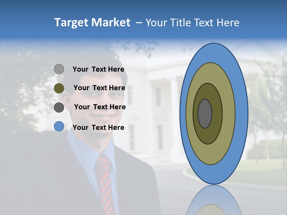 Federal Internship Teenage Boy PowerPoint Template