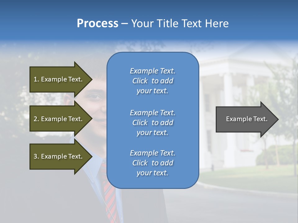 Federal Internship Teenage Boy PowerPoint Template