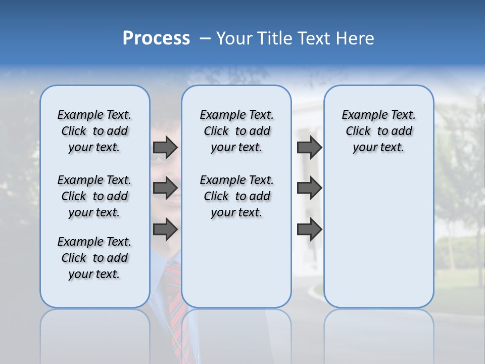 Federal Internship Teenage Boy PowerPoint Template