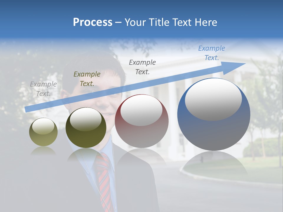 Federal Internship Teenage Boy PowerPoint Template