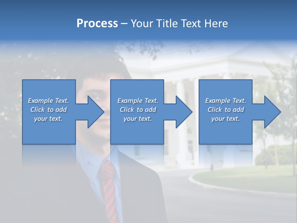 Federal Internship Teenage Boy PowerPoint Template