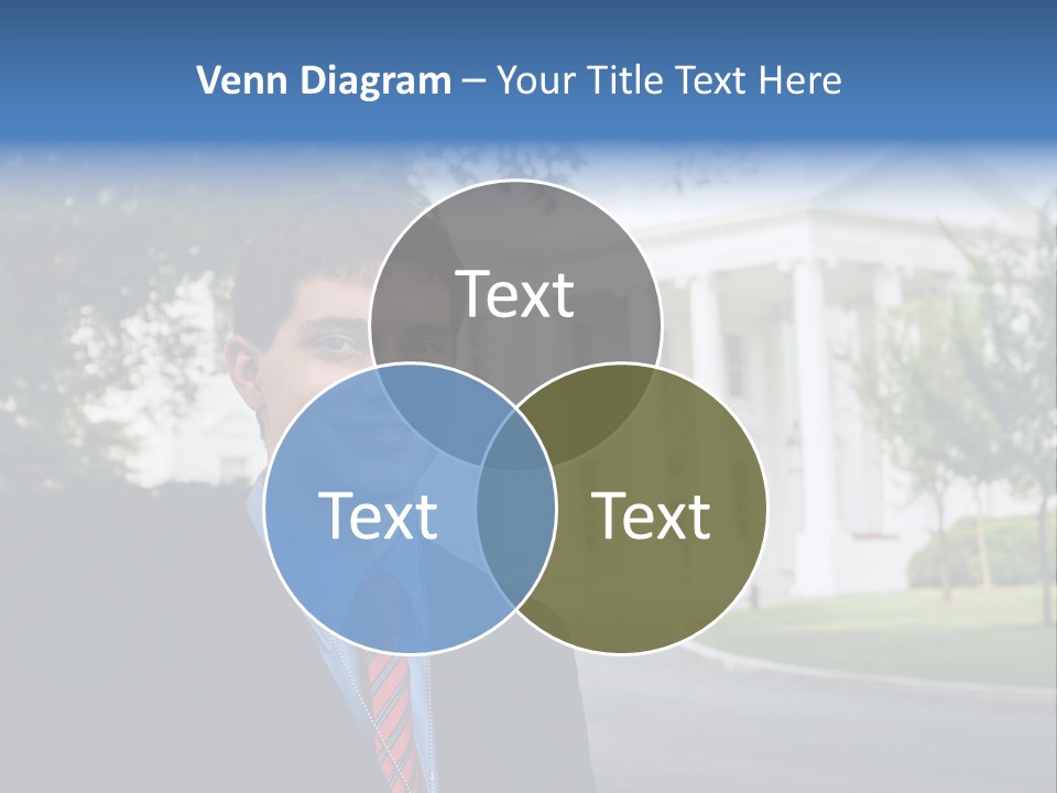Federal Internship Teenage Boy PowerPoint Template