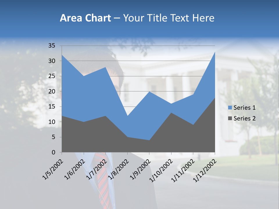 Federal Internship Teenage Boy PowerPoint Template
