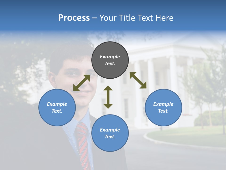 Federal Internship Teenage Boy PowerPoint Template