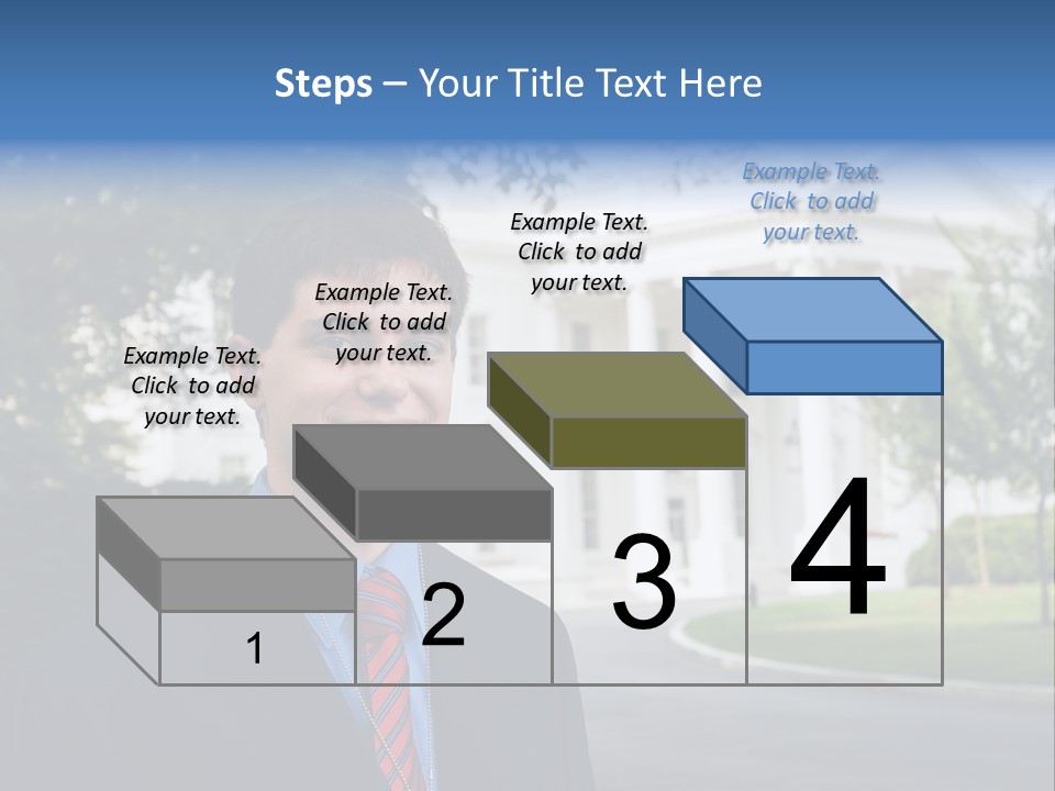 Federal Internship Teenage Boy PowerPoint Template