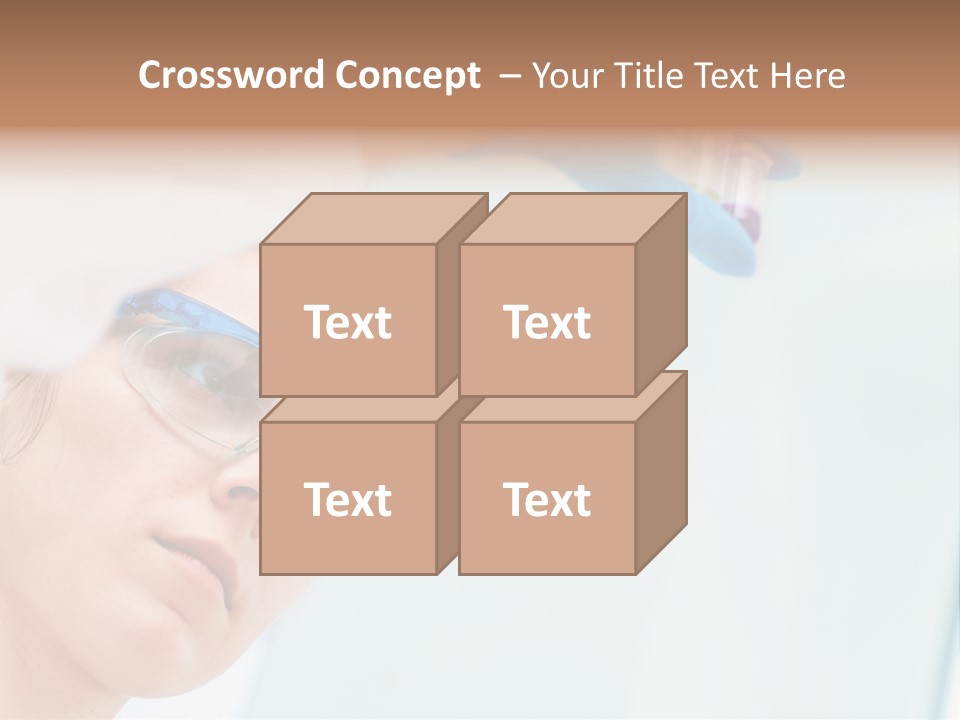 Folder Scientist Analysis PowerPoint Template