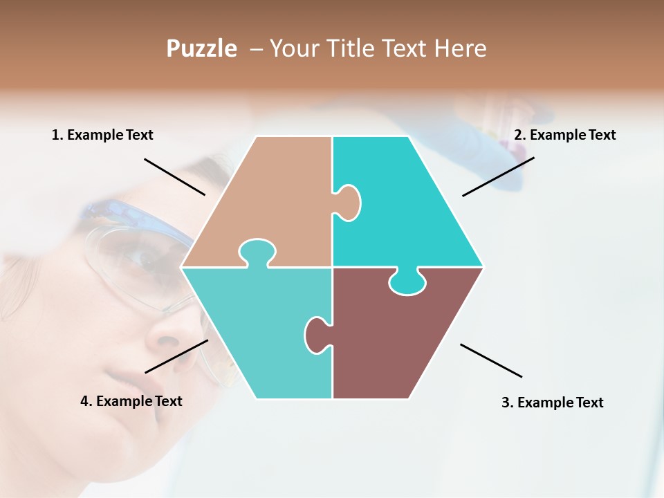 Folder Scientist Analysis PowerPoint Template