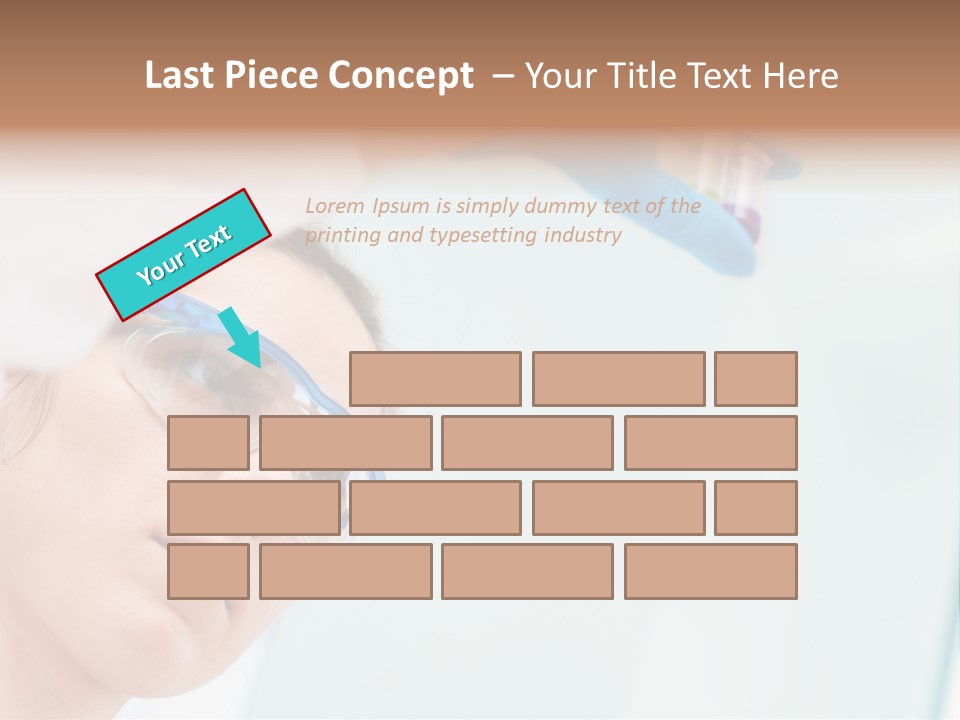 Folder Scientist Analysis PowerPoint Template
