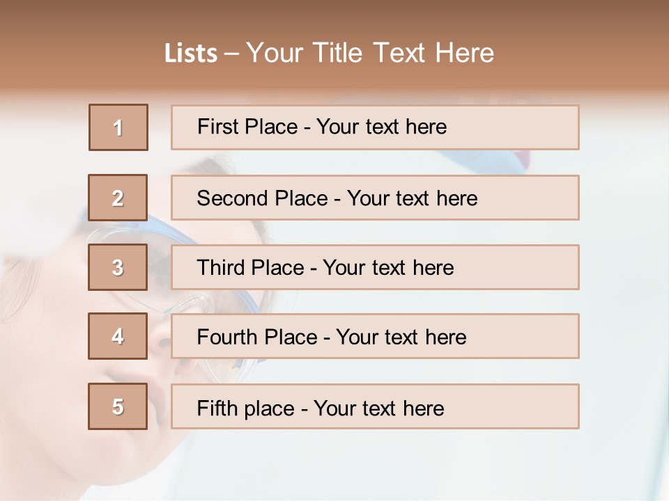 Folder Scientist Analysis PowerPoint Template