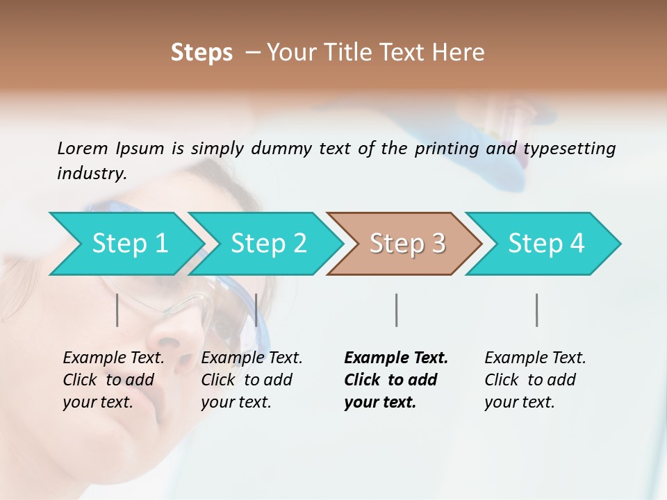 Folder Scientist Analysis PowerPoint Template
