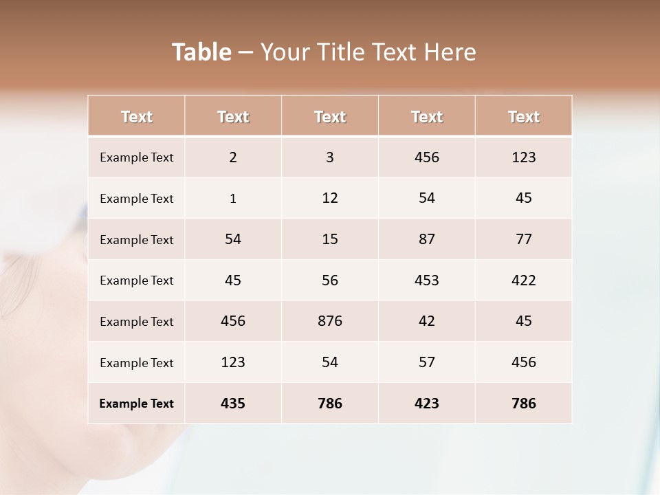 Folder Scientist Analysis PowerPoint Template