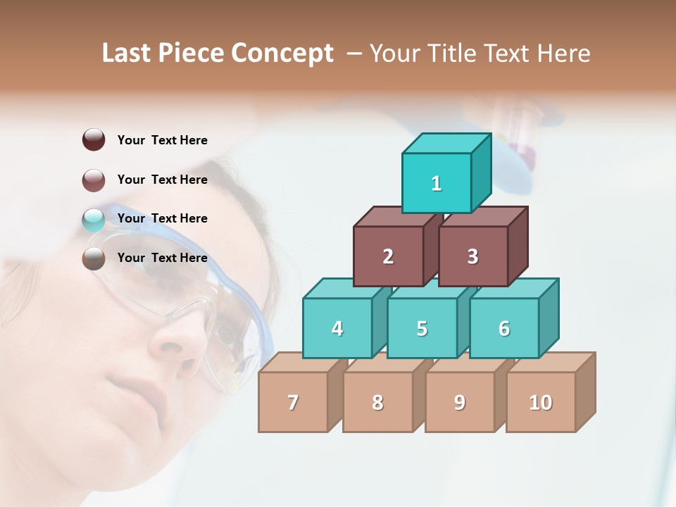 Folder Scientist Analysis PowerPoint Template