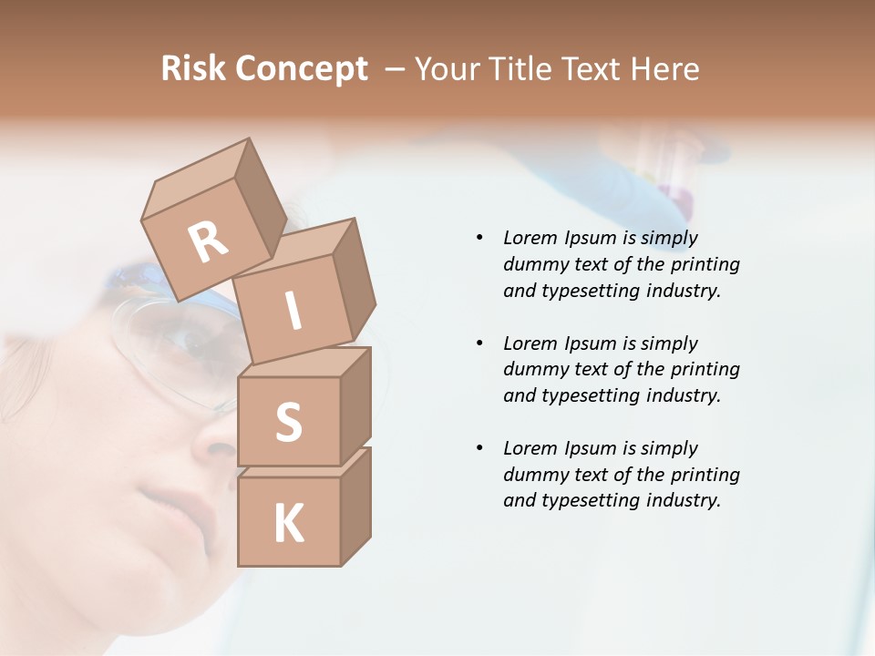 Folder Scientist Analysis PowerPoint Template