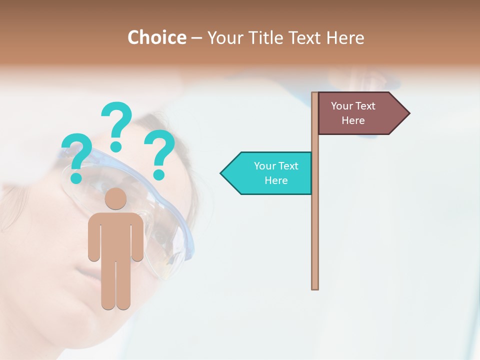 Folder Scientist Analysis PowerPoint Template