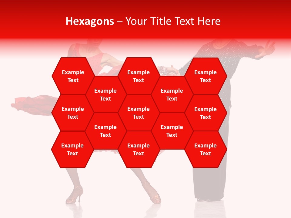 Stage Costume Female Dancer PowerPoint Template