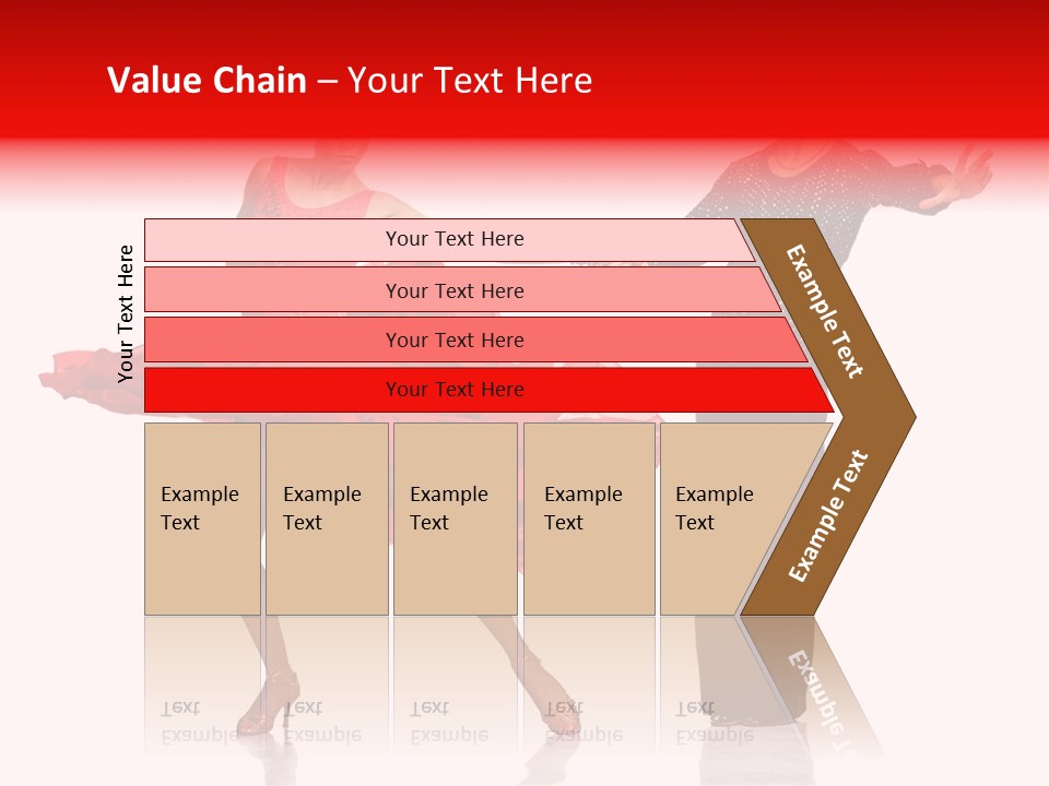 Stage Costume Female Dancer PowerPoint Template