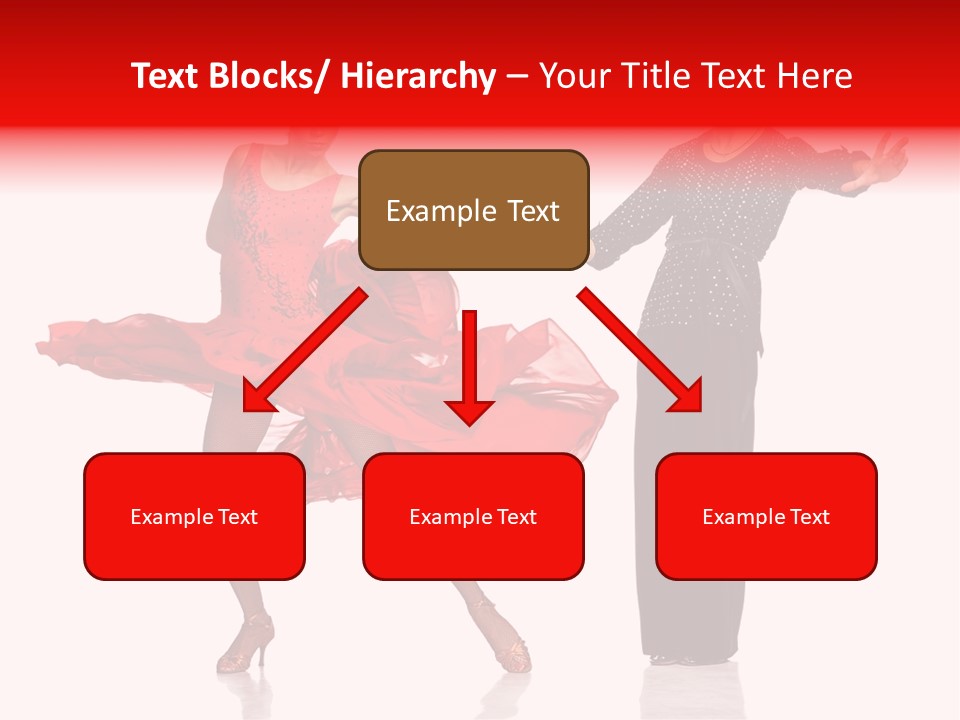 Stage Costume Female Dancer PowerPoint Template