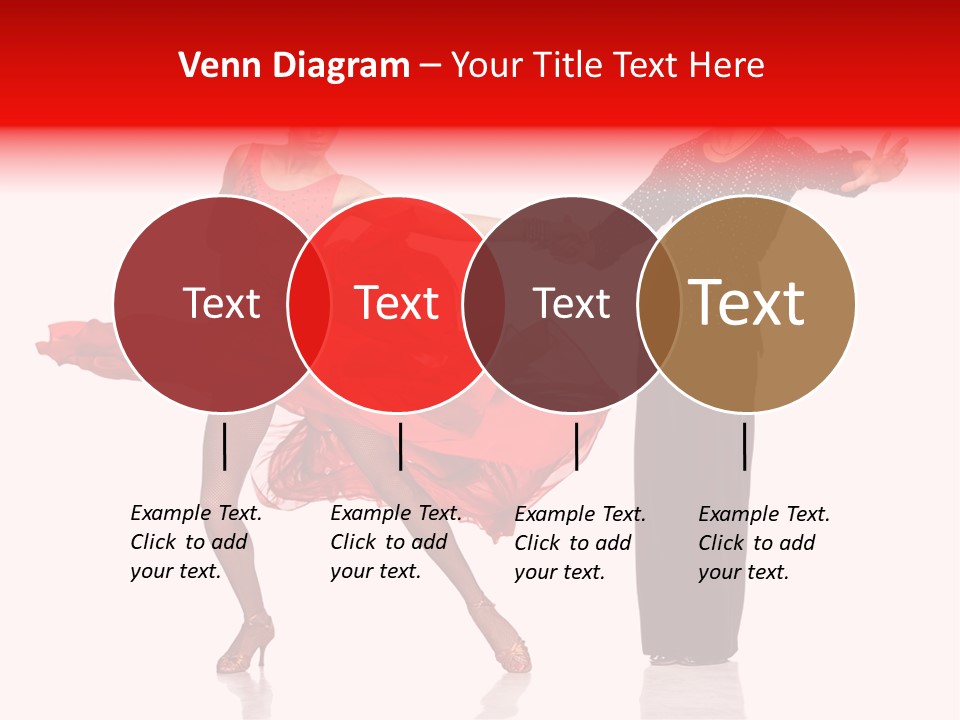 Stage Costume Female Dancer PowerPoint Template