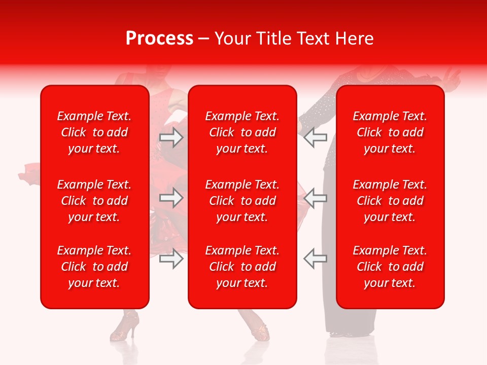 Stage Costume Female Dancer PowerPoint Template