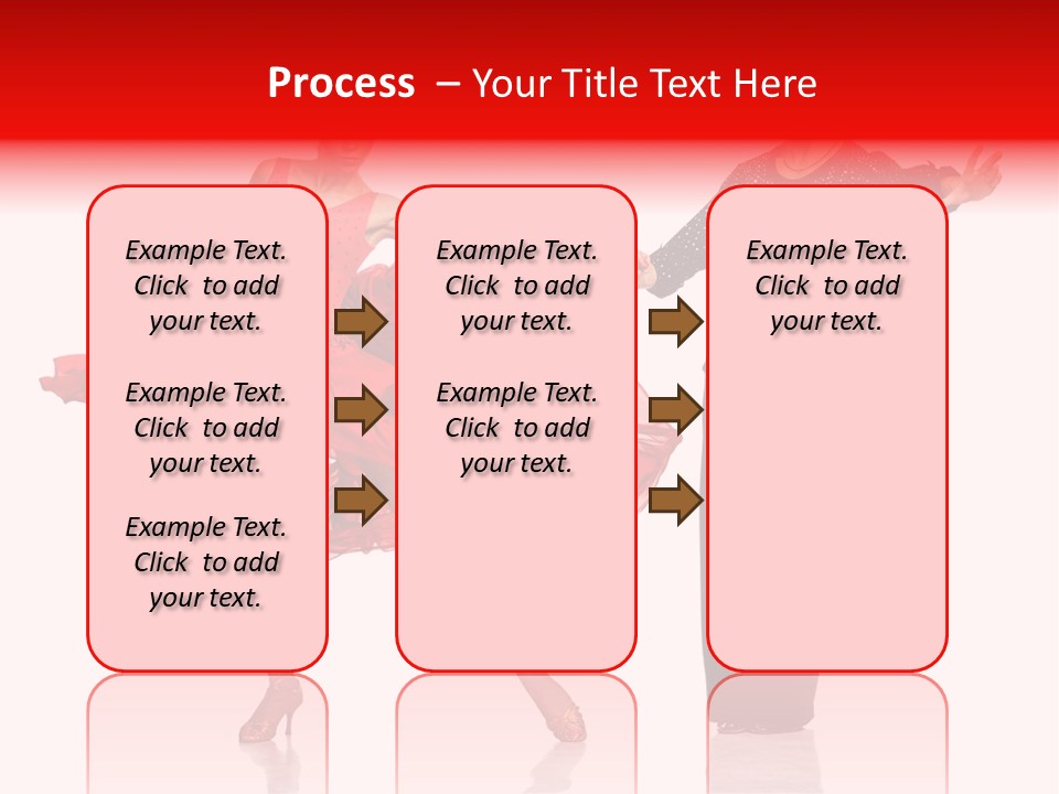 Stage Costume Female Dancer PowerPoint Template