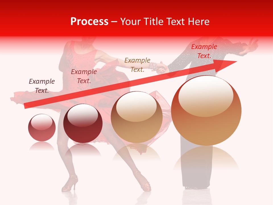 Stage Costume Female Dancer PowerPoint Template