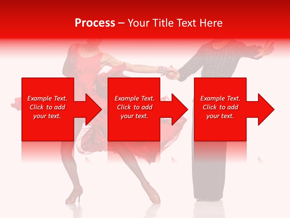 Stage Costume Female Dancer PowerPoint Template