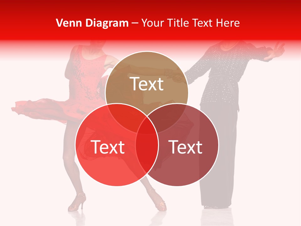 Stage Costume Female Dancer PowerPoint Template