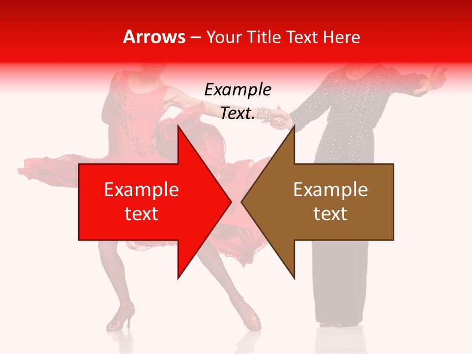 Stage Costume Female Dancer PowerPoint Template