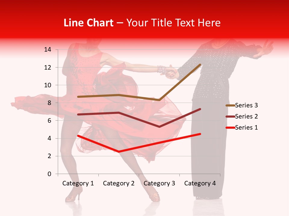 Stage Costume Female Dancer PowerPoint Template