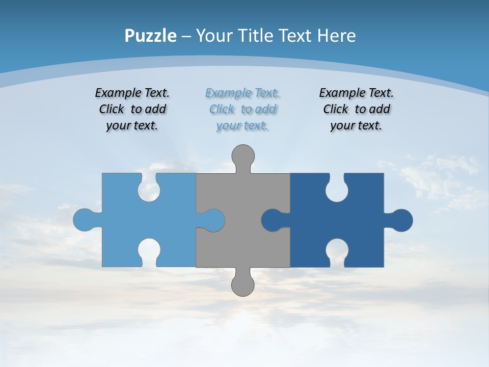 Remote Landscape Sunbeams PowerPoint Template